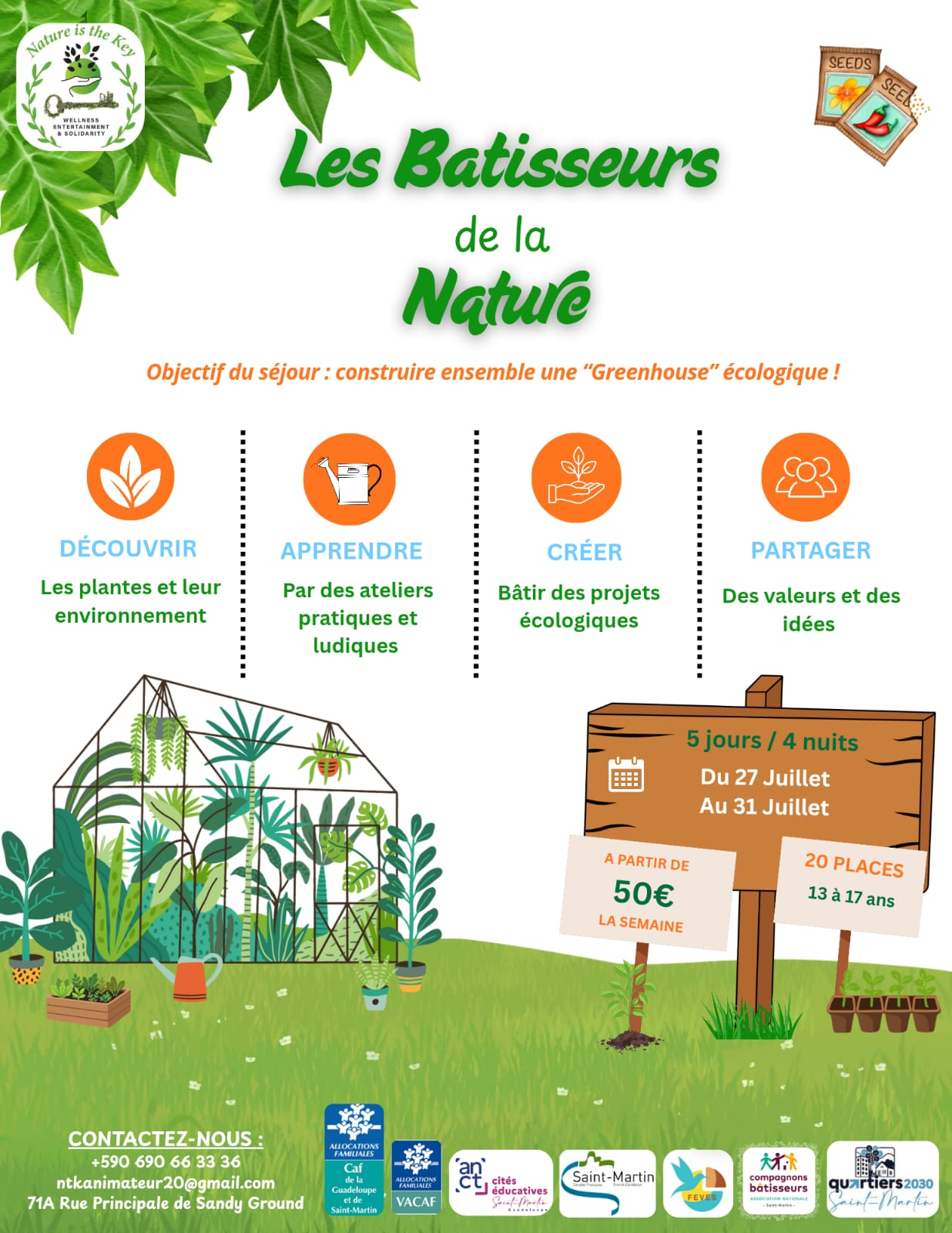 Flyer Les Bâtisseurs de la Nature