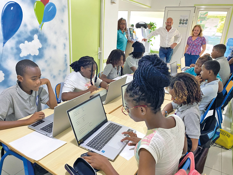 Atelier informatique avec les enfants